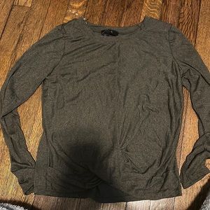 BCX top greenish gray never worn!